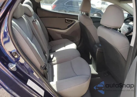 2011 Hyundai Elantra Gls из США, поврежденный, VIN 5NPDH4AE5BH027597